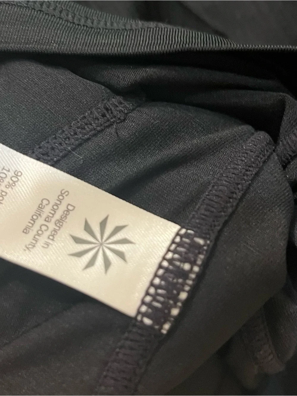 Athleta Pacifica UPF 50+ Tank Top rear zippered pocket, zip front activewear XS